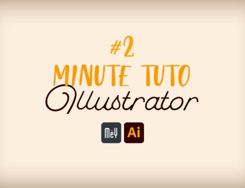 Minute Tuto ! Créer un effet 3D en superposition de texte | Illustrator